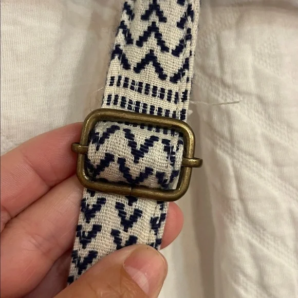 NWOT Demdaco Your Journey Indigo Crossbody Bag - Picture 9 of 12